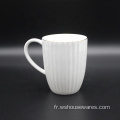 En gros 16pcs incrustation en or blanc fine porcelaine